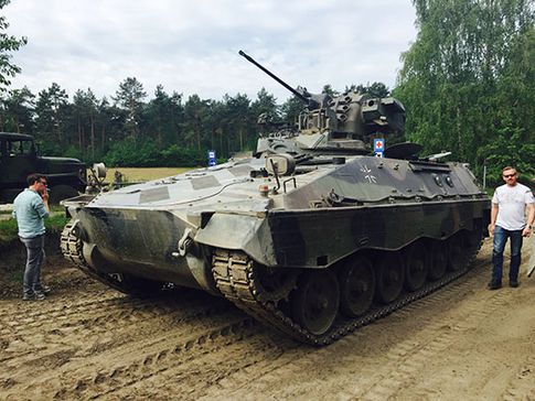 Gepard Flakpanzer Fahren Jochen Schweizer