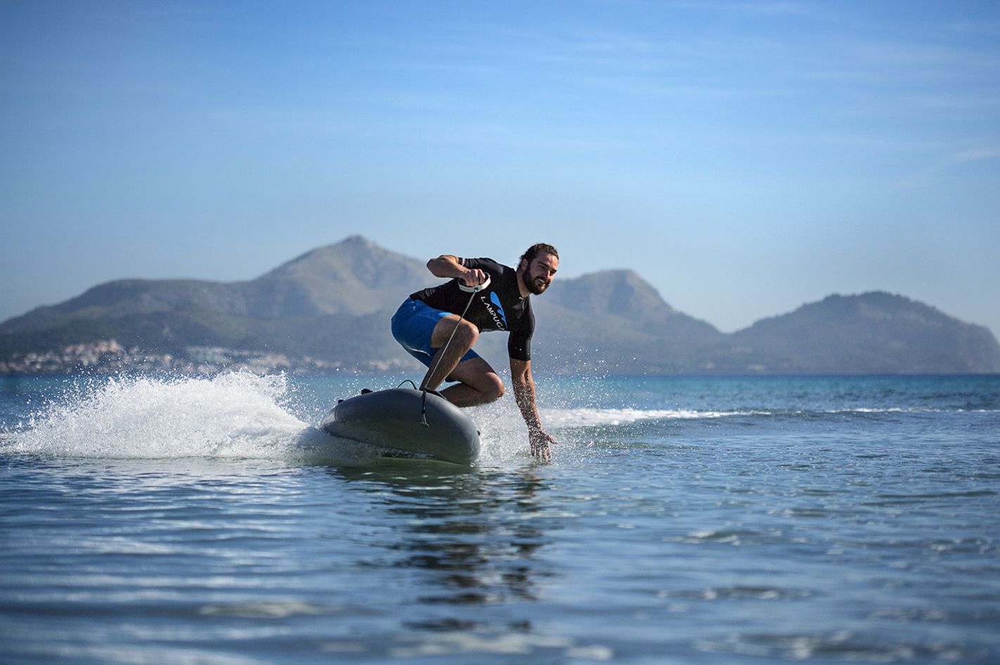 Jetsurf: Surfbrett mit Motor fahren auf Mallorca