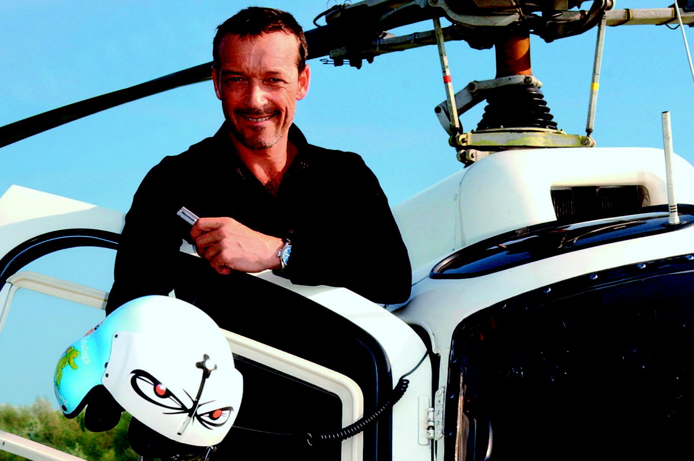 Heli-Flug mit Schauspieler Michael Roll für bis zu 4 Personen