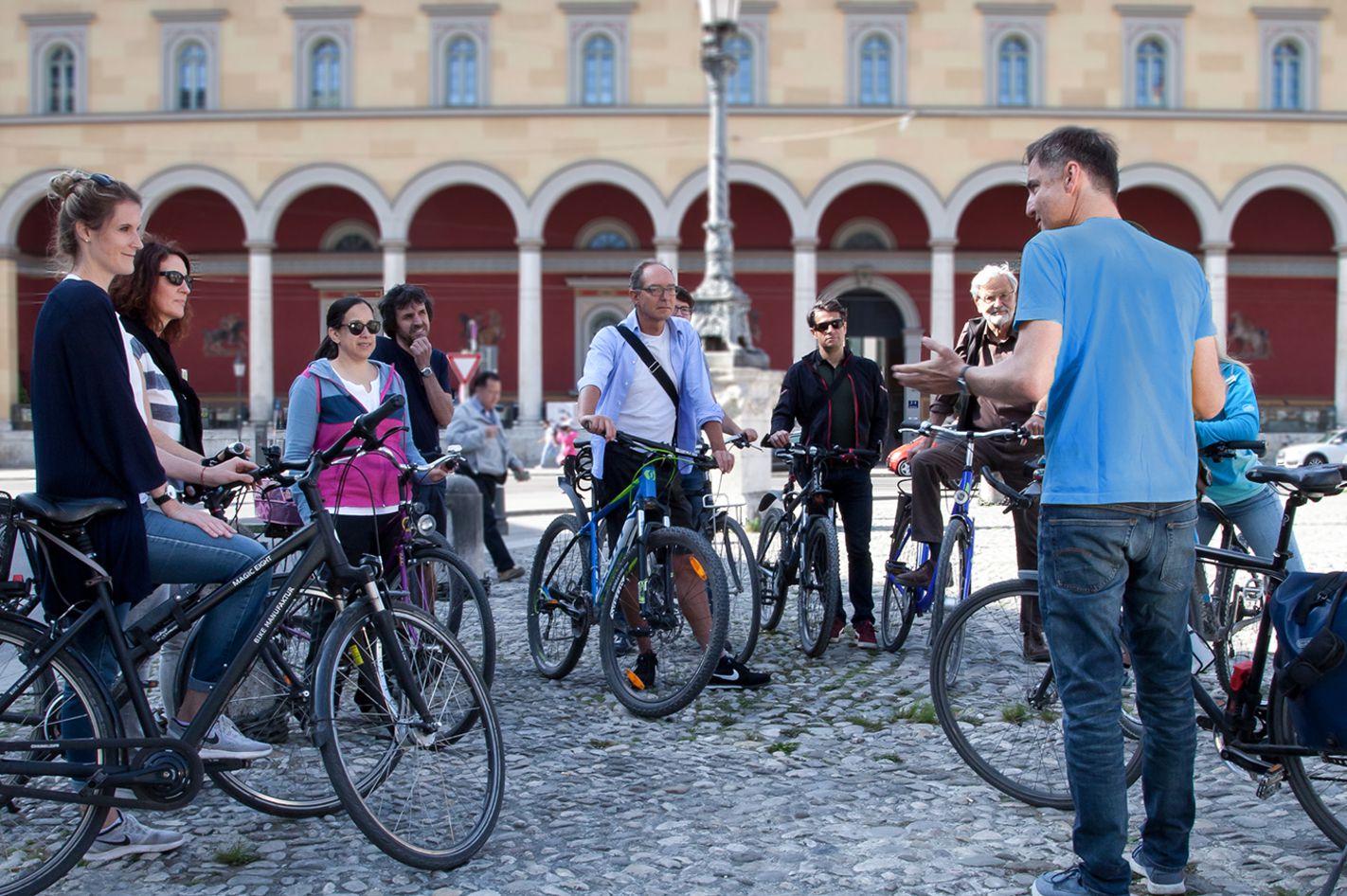 Stadtführung mit dem Fahrrad durch München